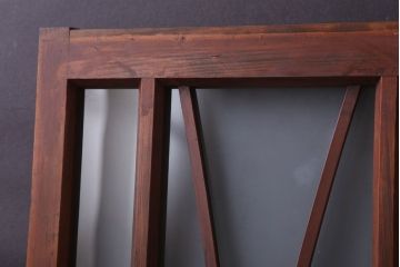 昭和レトロ　すりガラス入り!アンティーク引き戸