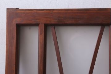 昭和レトロ　すりガラス入り!アンティーク引き戸