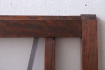 昭和レトロ　すりガラス入り!アンティーク引き戸