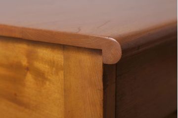 レトロ家具　昭和レトロ　明るい木味のアンティーク文机