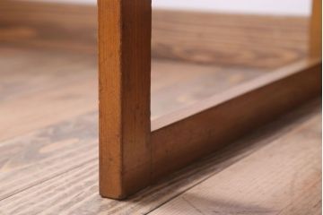 レトロ家具　昭和レトロ　明るい木味のアンティーク文机