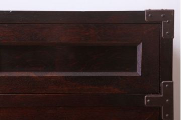 中古　松本民芸家具　#523　金具付小抽斗(小引き出し)