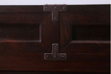 中古　松本民芸家具　#523　金具付小抽斗(小引き出し)