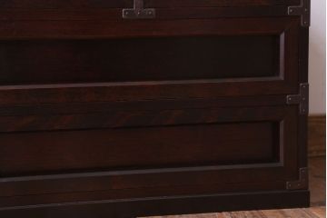 中古　松本民芸家具　#523　金具付小抽斗(小引き出し)