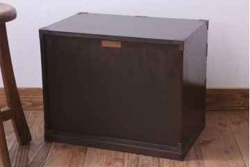 中古　松本民芸家具　#523　金具付小抽斗(小引き出し)
