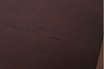 アンティーク家具　和製アンティーク　古い木製のシンプルな引き出し付き平机(デスク・テーブル)