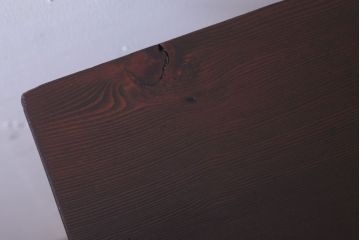 アンティーク家具　和製アンティーク　古い木製のシンプルな引き出し付き平机(デスク・テーブル)