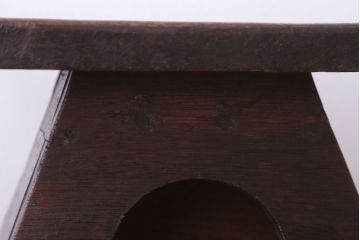 アンティーク雑貨　昭和レトロ　古い木製踏み台(ステップ)