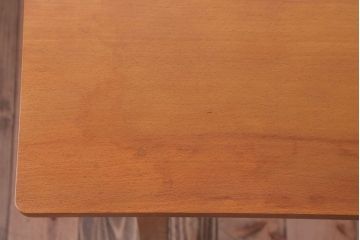 【N様ご成約分】アンティーク　シンプルでおしゃれな引き出し2杯付き平机(デスク)