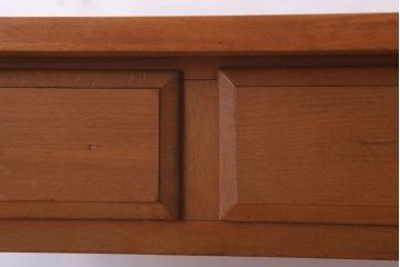 【N様ご成約分】アンティーク　シンプルでおしゃれな引き出し2杯付き平机(デスク)