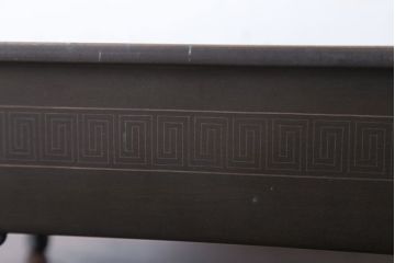 アンティーク雑貨　古民具・骨董　銅(真鍮)製の古い象耳水盤(水盆)