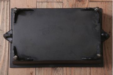 アンティーク雑貨　古民具・骨董　銅(真鍮)製の古い象耳水盤(水盆)