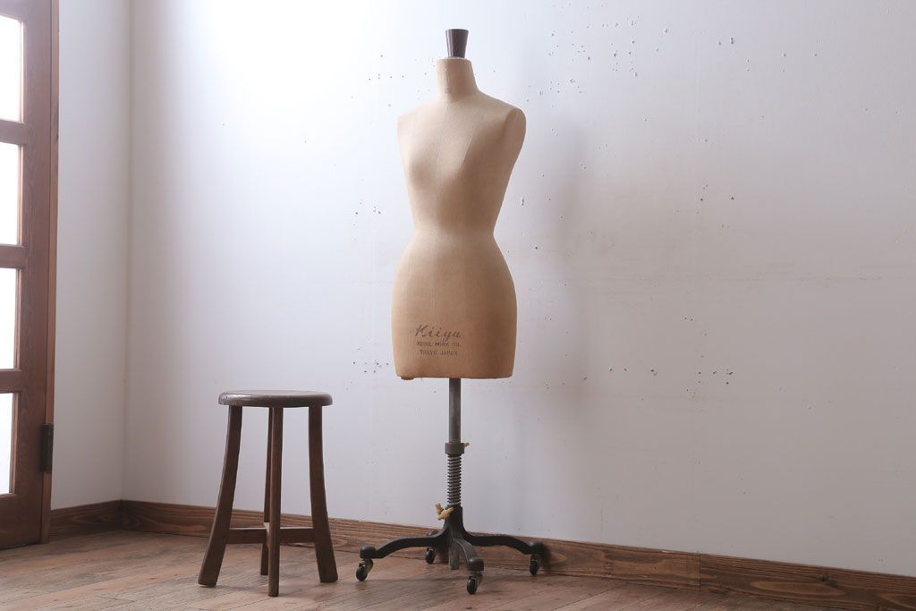 アンティーク雑貨　ビンテージ　kiiya　東京キイヤ　マネキン　トルソー
