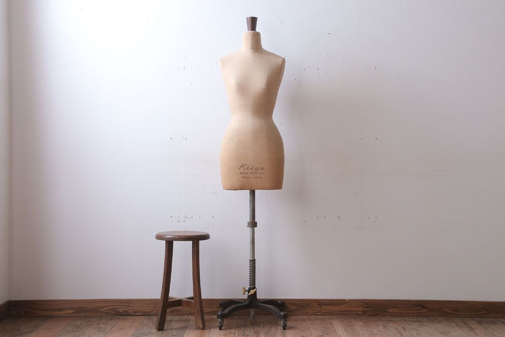 アンティーク雑貨　ビンテージ　kiiya　東京キイヤ　マネキン　トルソー