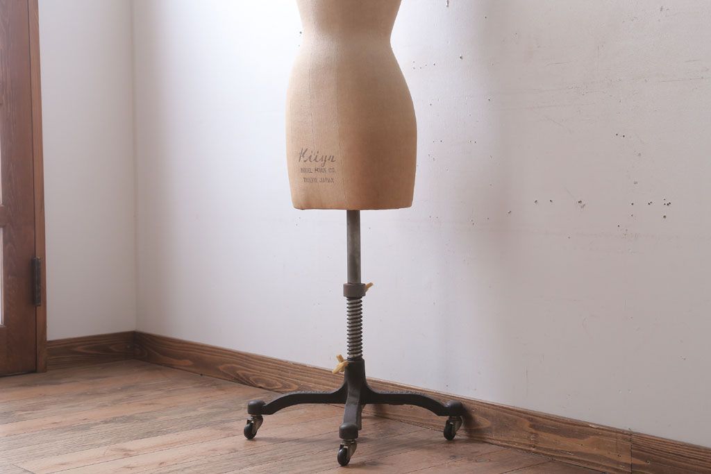 アンティーク雑貨　ビンテージ　kiiya　東京キイヤ　マネキン　トルソー
