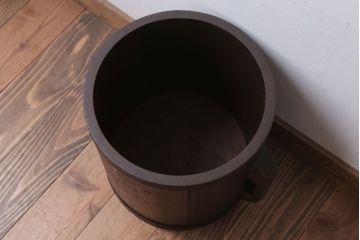 アンティーク雑貨　古民具・骨董　古い木のアンティーク一斗枡・斗棒(2)