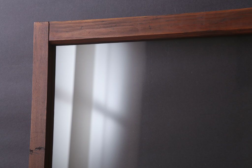 昭和レトロ　すり・クリアガラスの引き戸2枚セット(窓)