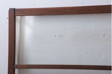 昭和レトロ　すり・クリアガラスの引き戸2枚セット(窓)