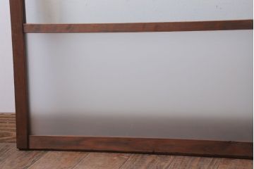 昭和レトロ　すり・クリアガラスの引き戸2枚セット(窓)