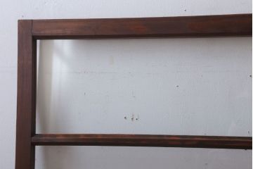 昭和レトロ　クリアガラスの引き戸2枚セット(窓)