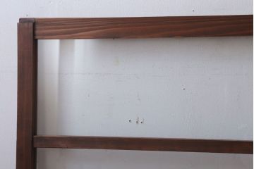 昭和レトロ　クリアガラスの引き戸2枚セット(窓)