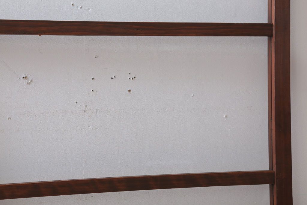 昭和レトロ　クリアガラスの引き戸2枚セット(窓)