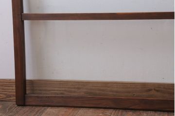 昭和レトロ　クリアガラスの引き戸2枚セット(窓)