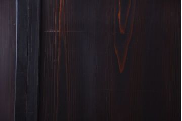 古民具・骨董　明治期　古い木味のアンティーク帯戸4枚セット