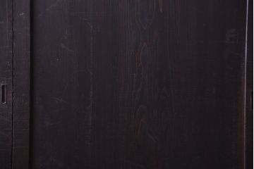 古民具・骨董　古い木味のアンティーク板戸4枚セット