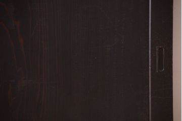 古民具・骨董　古い木味のアンティーク板戸4枚セット