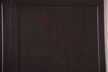 古民具・骨董　古い木味のアンティーク板戸4枚セット