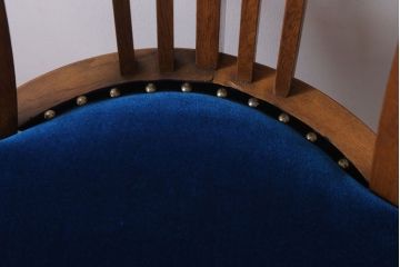レトロ家具　和製アンティーク　古い木のレトロな回転椅子(ドクターチェア)