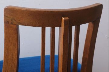 レトロ家具　和製アンティーク　古い木のレトロな回転椅子(ドクターチェア)