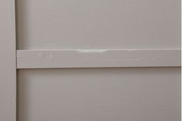アンティーク　ルーバー風デザインがおしゃれな引き戸2枚セット(雨戸)(1)