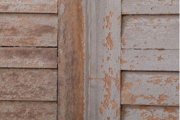 アンティーク　ルーバー風デザインがおしゃれな引き戸4枚セット(雨戸)