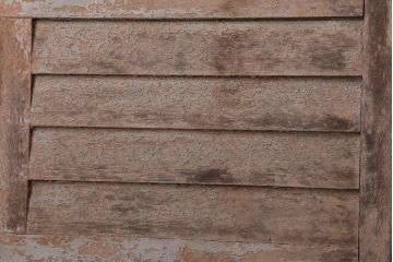 アンティーク　ルーバー風デザインがおしゃれな引き戸4枚セット(雨戸)