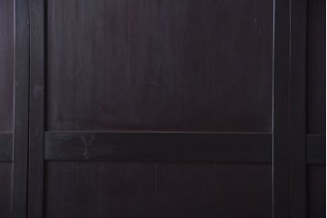 古民具・骨董　明治期　古い木味のアンティーク帯戸4枚セット(2)