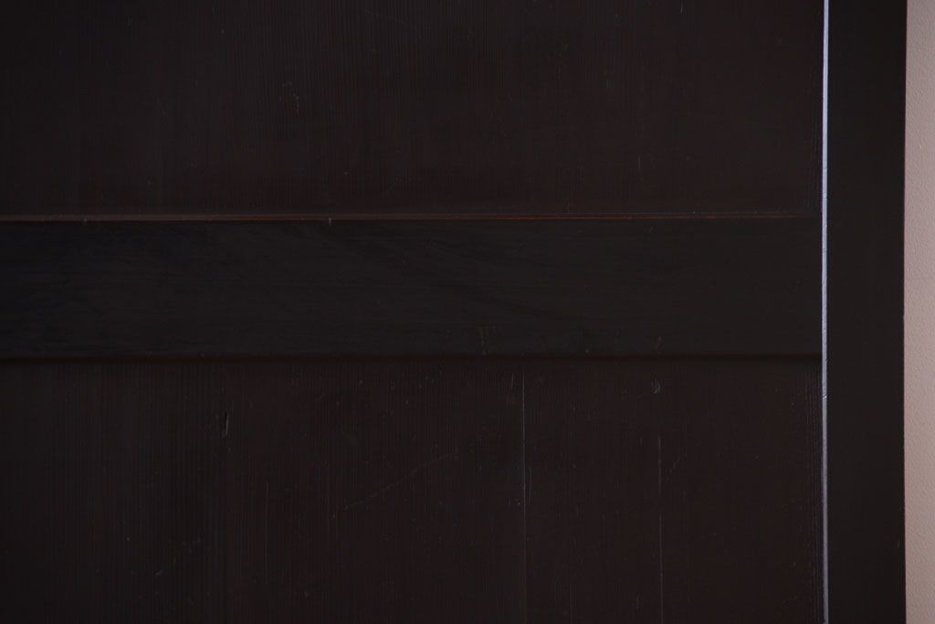 古民具・骨董　明治期　古い木味のアンティーク帯戸4枚セット(2)