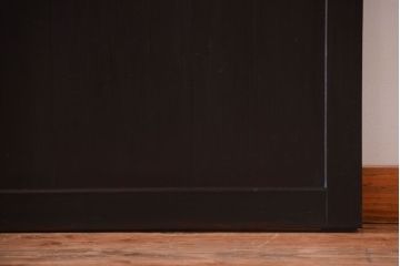 古民具・骨董　明治期　古い木味のアンティーク帯戸4枚セット(2)