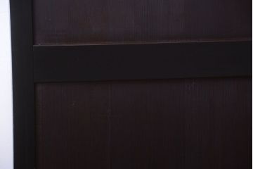 古民具・骨董　明治期　古い木味のアンティーク帯戸4枚セット(2)