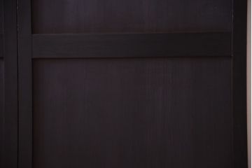 古民具・骨董　明治期　古い木味のアンティーク帯戸4枚セット(2)