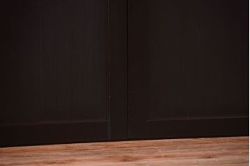 古民具・骨董　明治期　古い木味のアンティーク帯戸4枚セット(2)