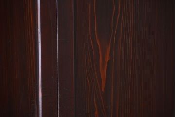 古民具・骨董　明治期　古い木味のアンティーク帯戸4枚セット(3)