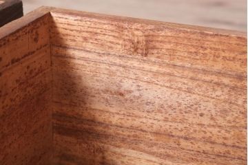 アンティーク家具　和製アンティーク　上手物　シンプルな丸金具の総桐箪笥ローボード(衣装箪笥・時代箪笥、桐たんす)(1)