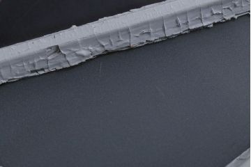 アンティーク　すり・結霜ガラス入り!ペイント明り取り