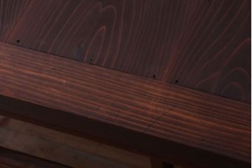 アンティーク家具　古民具・骨董　引き出し4杯付き!和製アンティークの引き戸ローボード(収納棚)