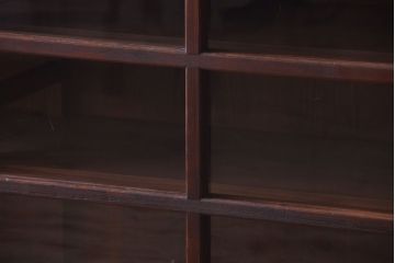 アンティーク家具　古民具・骨董　引き出し4杯付き!和製アンティークの引き戸ローボード(収納棚)