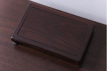 アンティーク雑貨　アンティーク　唐木材!古い花台(飾り台)