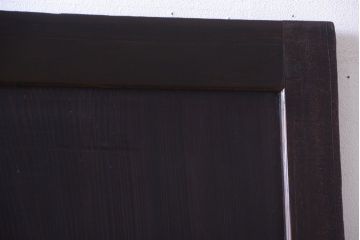 古民具・骨董　古い木味のアンティーク板戸1枚(建具)