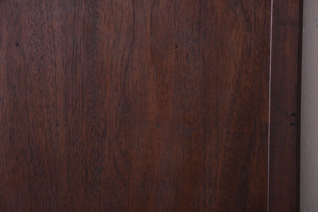 和製アンティーク　鏡付き!古い木製のドア(扉)